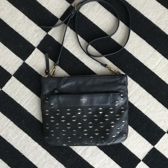 Fossil Laser Cut Crossbody Bag - Picture 3 of 5